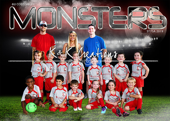 5x7 6U SIBLEY MONSTERS Team