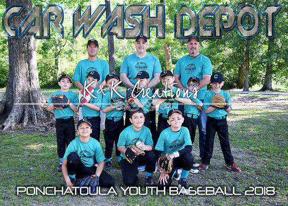 5X7 7-8B CAR WASH DEPOT TEAM