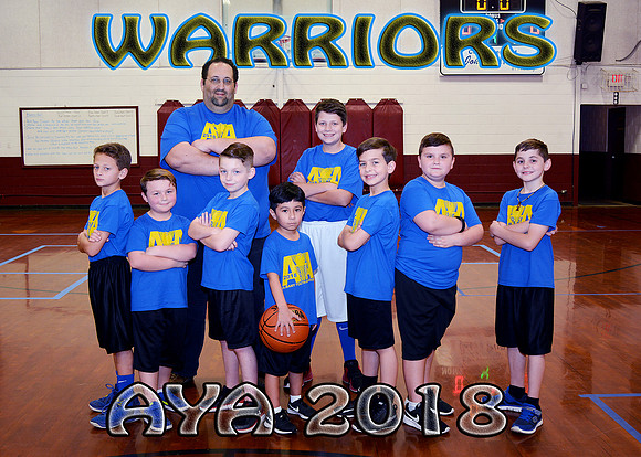 5x7 7-8 boys #5 Warriors