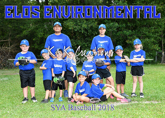5x7 ELOS Environmental TBALL Team SYA