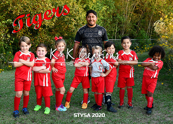 5x7 6u tigers coach carlos reyes team