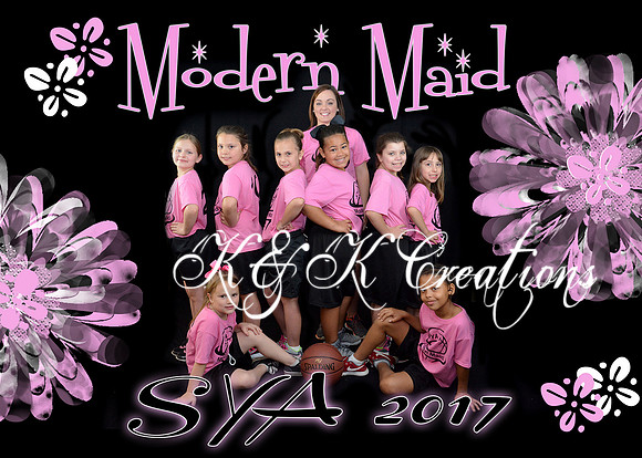 5X7 MODERN MAID TEAM