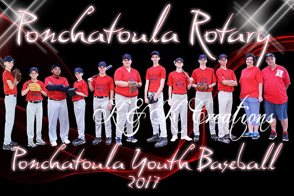 8x12 13-14B Ponchatoula Rotary TEAM
