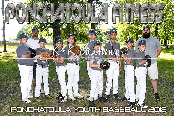 8X12 11-12B PONCHATOULA FITNESS TEAM