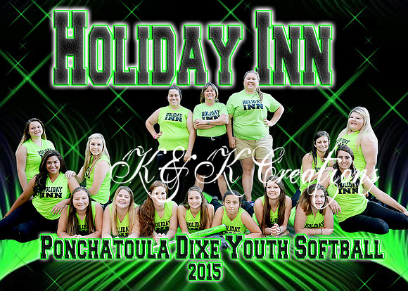 5x7 Holiday Inn TEAM 13 18 girls