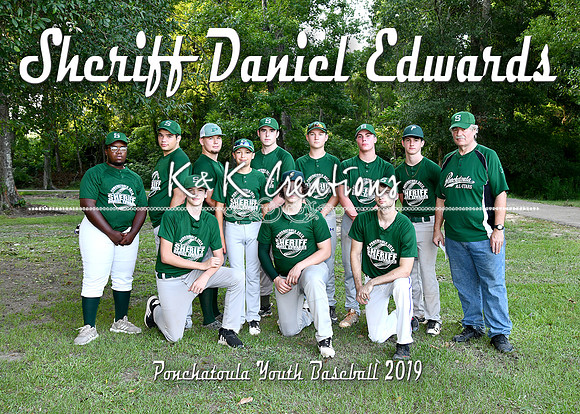 5x7 Sheriff Daniel Edwards Team