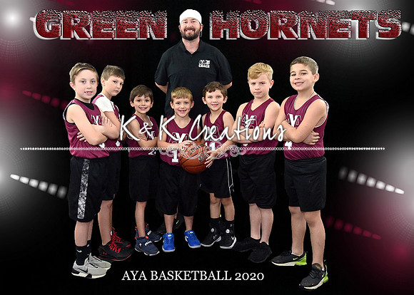 5x7 boys 7-8 team 1 green hornets