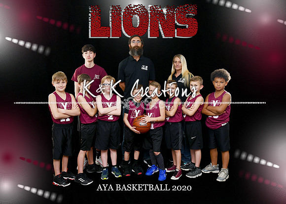 5x7 boys 7-8 team 3 Lions