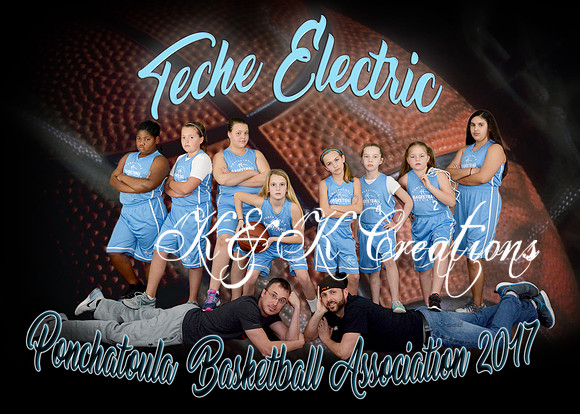 5x7 9-11 Girls Teche Electric