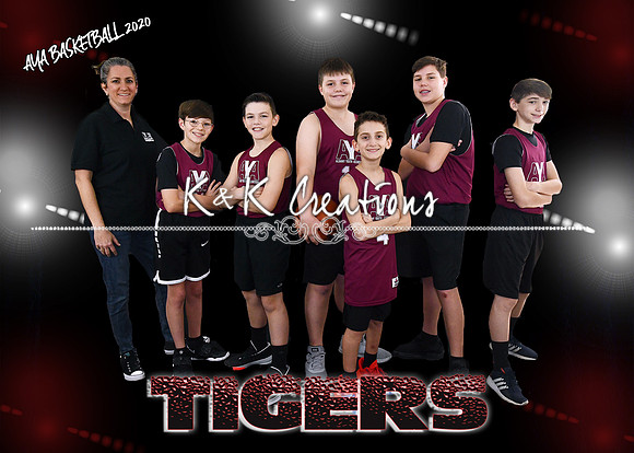 5X7 BOYS 11-12 TEAM 3 TIGERS