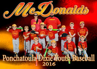 5x7 McDonalds Team 6CP