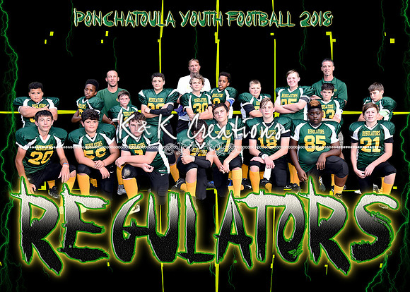 5x7 pyf REGULATORS TEAM