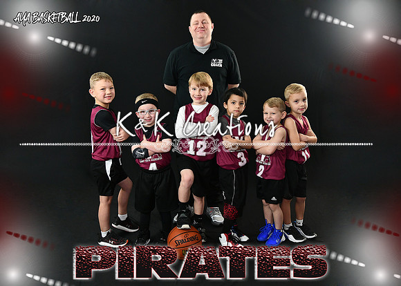 5X7 4-5-6 BOYS TEAM 5 PIRATES