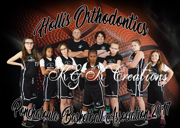 5x7 9-11Girls Hollis Orthodontics Team