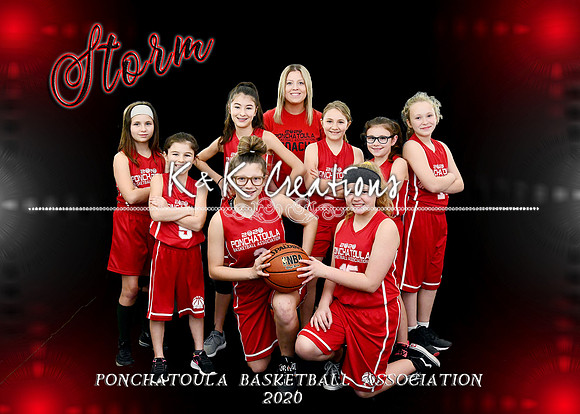 5X7 9-11 GIRLS STORM TEAM