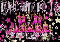 5X7 DYNOMITE DOLLS SENIORS TEAM