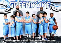 Boys 9-10 Greenwave Coach Stephen Jenkins