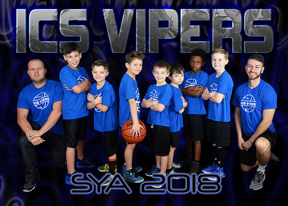 5X7 ICS VIPERS TEAM