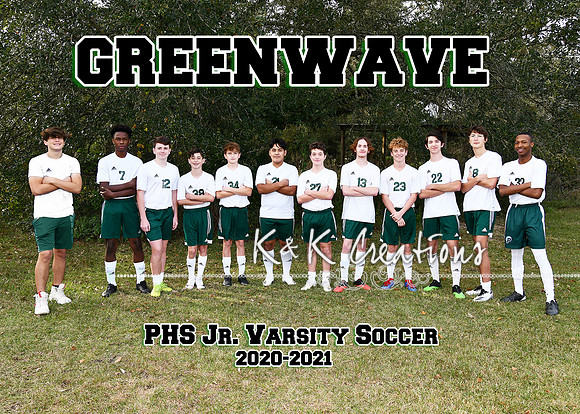 5x7 jv soccer boys team