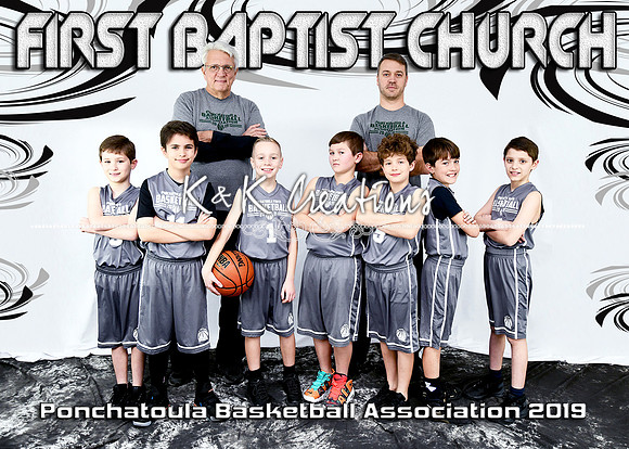 5X7 Boys 9-10 FIRST BAPTIST CHURCH TEAM