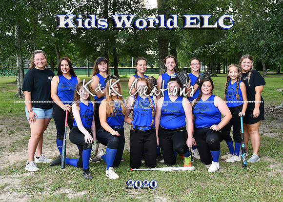 5x7 13-18 girls Kids World ELC Team
