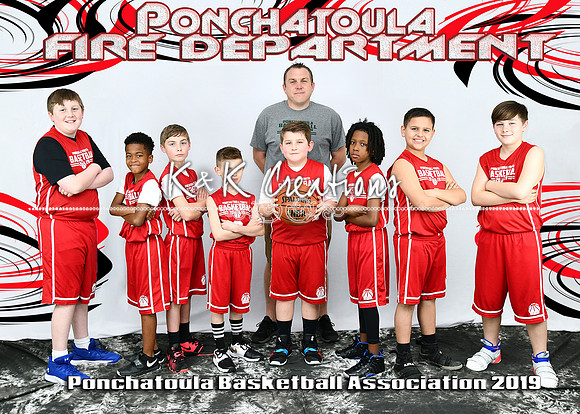 5x7 boys 9-10 Ponchy Fire Department TEAM