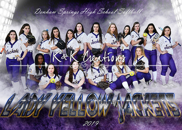 5X7  team DSHS SOFTBALL 2019