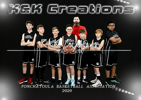 5X7 11-12 BOYS K&KCREATIONS TEAM