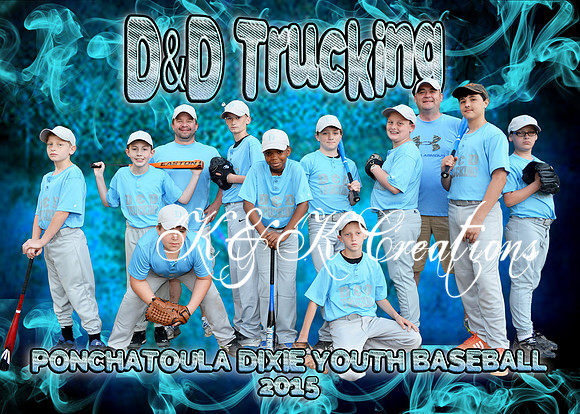 5x7 D&D Trucking TEAM