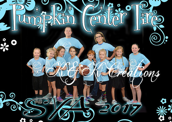 5X7 PUMPKIN CENTER TIRE TEAM