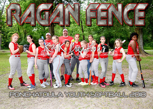 5x7 11-12girls Ragan Fence team