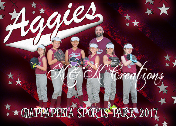 5x7 aggies 9-10 girls team