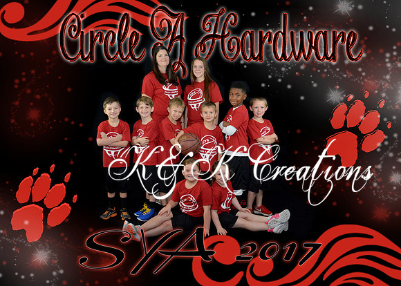 5x7 Circle A Hardware TEAM