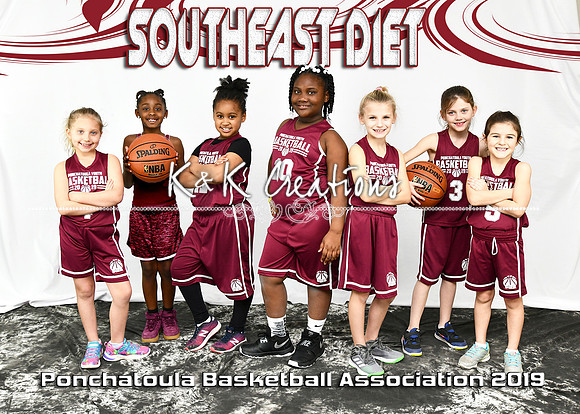 5x7 Girls 7-8 SOUTHEAST DIET TEAM
