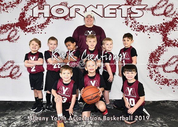 5x7 4-5 boys team3 HORNETS team