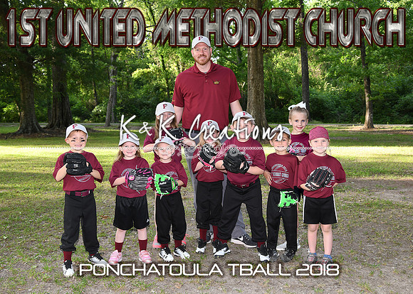5X7 1ST UNITED METHODIST CHURCH TBALL TEAM