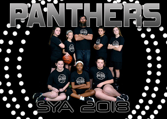 5x7 SYA 2018 PANTHERS Team