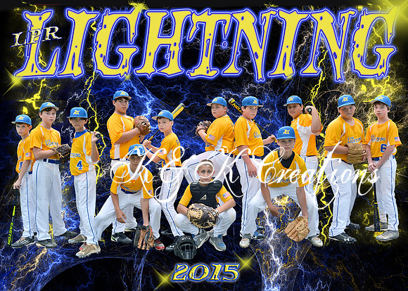 5x7 LPR LIGHTNING ALLSTARS