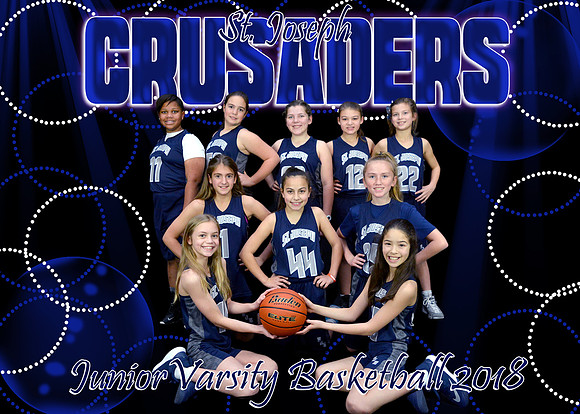 5X7 SJS GIRLS JR VARSITY BASKETBALL 2018