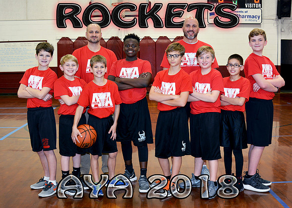 5x7 11-13B #3 Rockets Team