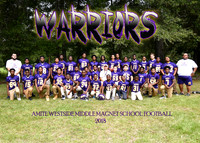 Amite Westside Middle Football 2018