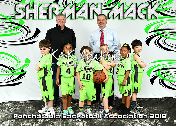5X7 boys 5-6 SHERMAN MACK TEAM