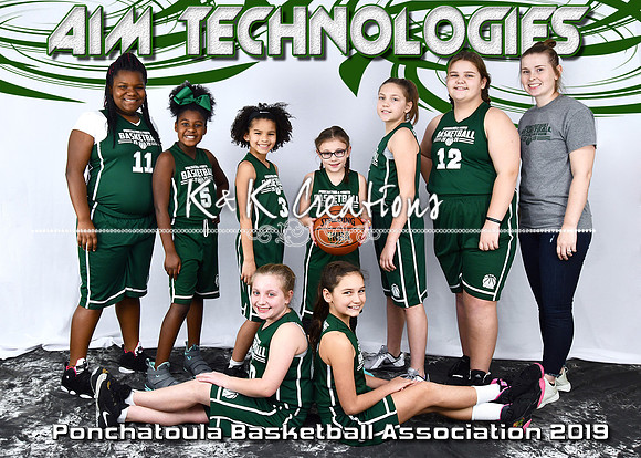 5x7 girls 9-11 AIM TECHNOLOGIES TEAM