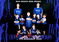 5x7 Old South Dog Boxes  Bulldogs