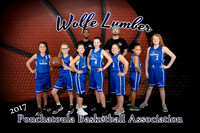 9-11 Girls Wolfe Lumber