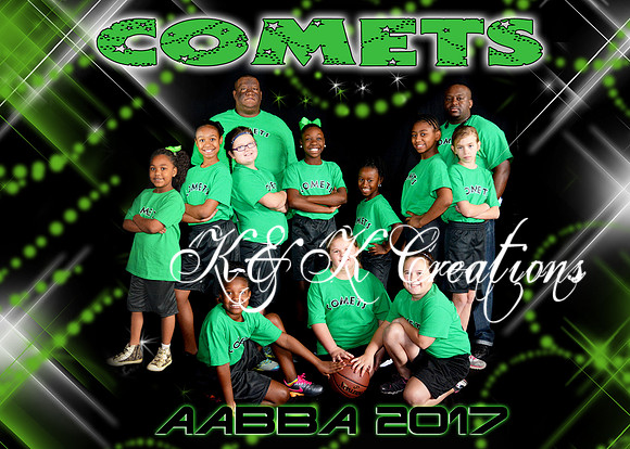 5x7 COMETS Team AABBA