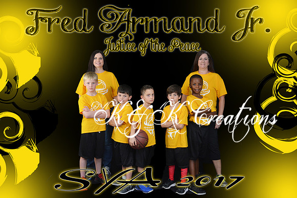 8X12 FRED ARMNA JR JUSTICE OF PEACE TEAM