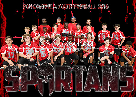 5x7 pyf  SPARTANS TEAM