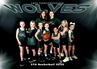 5X7 7-8 SBCL WOLVES TEAM