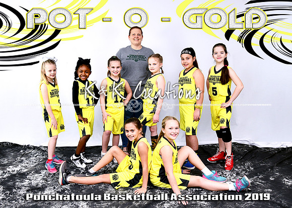5x7 Girls 7-8 POT O GOLD TEAM